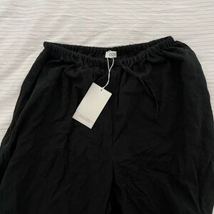 COS Relaxed Black Trousers